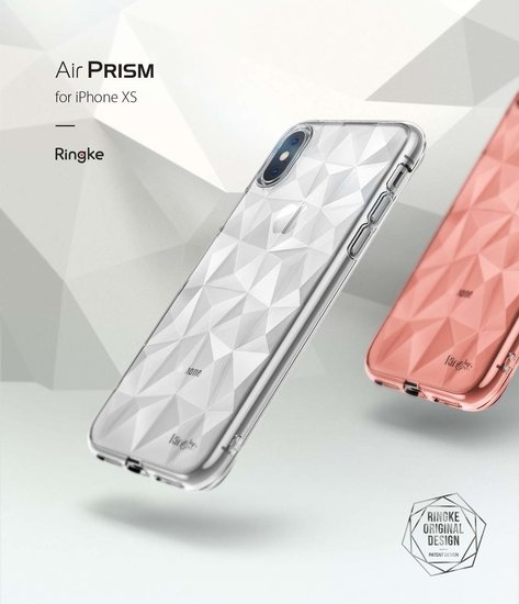 Ringke Air Prism iPhone XS hoesje Transparant