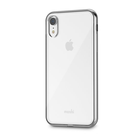 Moshi Vitros iPhone XR hoesje Zilver