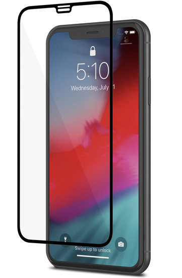 Moshi IonGlass iPhone XR screenprotector Zwart