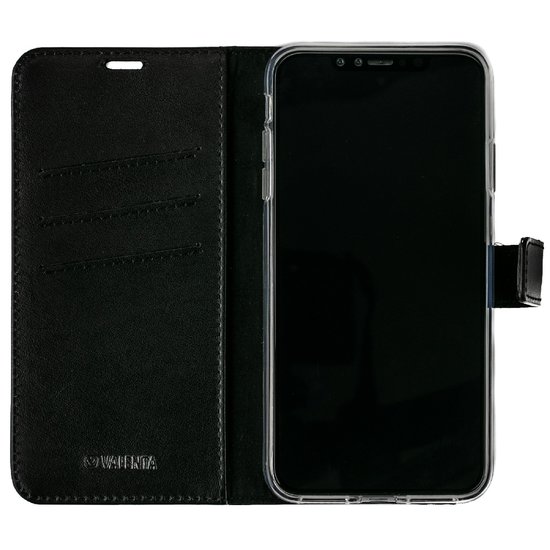 Valenta Booklet&nbsp;iPhone XS Max Wallet hoesje Zwart