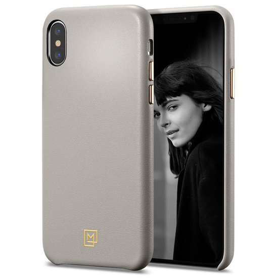 Spigen La Manon Calin iPhone XS Max hoesje Beige