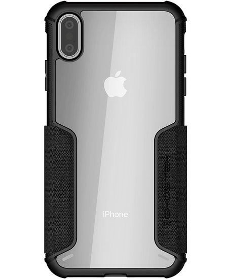 Ghostek Exec 3 iPhone XS Max hoesje Zwart