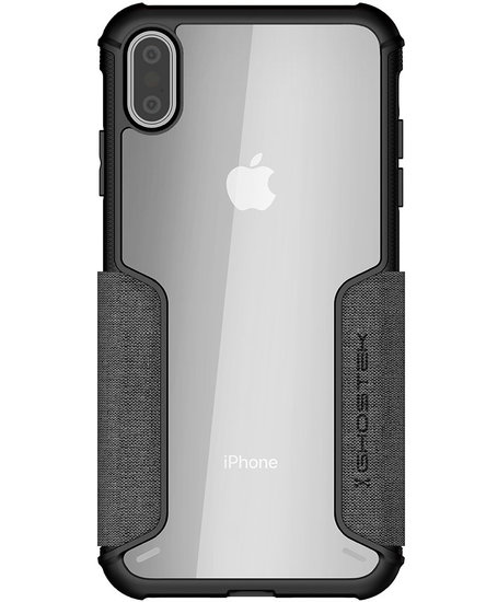 Ghostek Exec 3 iPhone XS Max hoesje Grijs