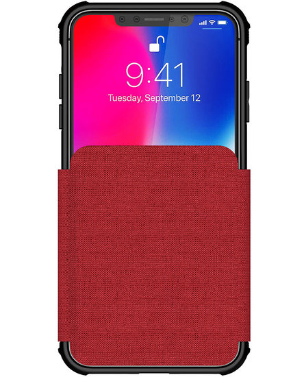 Ghostek Exec 3 iPhone XS Max hoesje Rood