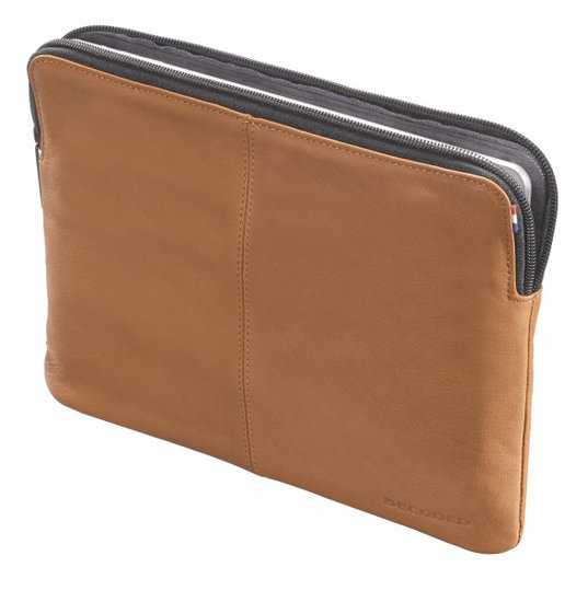 Decoded Leather iPad sleeve Bruin