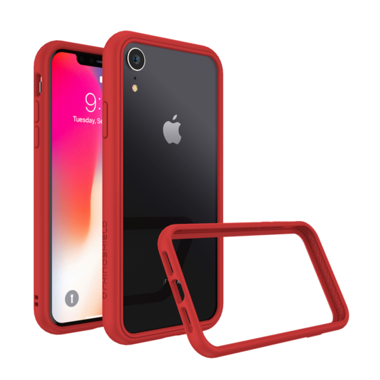 RhinoShield CrashGuard NX iPhone XR bumper hoesje Rood