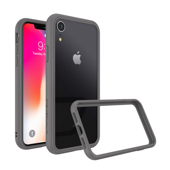 RhinoShield CrashGuard NX iPhone XR bumper hoesje Grijs