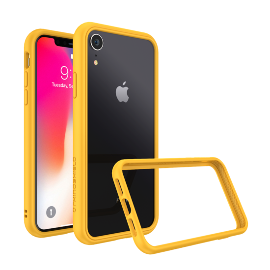 RhinoShield CrashGuard NX iPhone XR bumper hoesje Geel