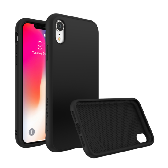 RhinoShield SolidSuit iPhone XR hoesje Classic Zwart