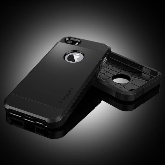 Spigen SGP Tough Armor case iPhone 5S/SE Black