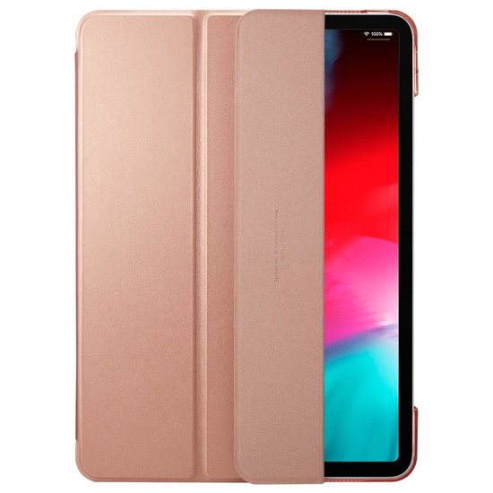 Spigen Smart iPad Pro 11 inch 2018 + Pencil hoesje Rose