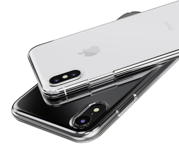 Caudabe Lucid Clear iPhone XS hoesje Doorzichtig