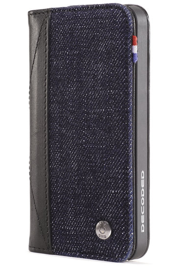 Decoded Denim Wallet iPhone SE hoesje Zwart