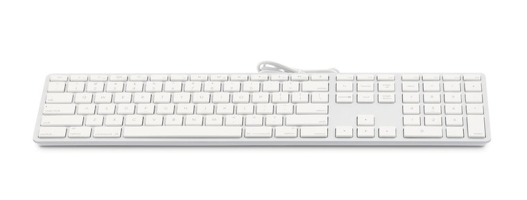 LMP aluminium Qwerty US bedraad USB toetsenbord Zilver