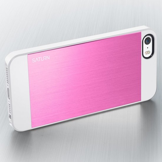 Spigen SGP Saturn case iPhone 5S/SE Metal Pink