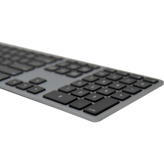 Matias Aluminium Wired Keyboard Qwerty US toetsenbord Grijs