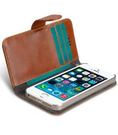 Melkco Wallet iPhone SE/5S hoesje Bruin