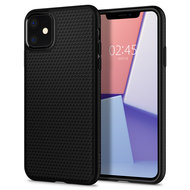 Spigen Liquid Air iPhone 11 hoesje Zwart