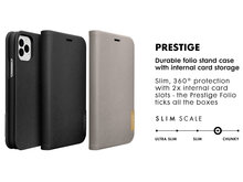 LAUT Prestige Folio iPhone 11 Pro hoesje Zwart