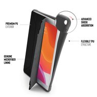 Pipetto Shield Origami iPad 2019 10,2 inch hoesje Zwart