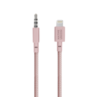 Native Union Belt Audio naar Lightning kabel Rose