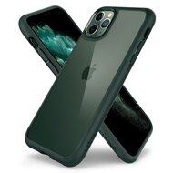 Spigen Ultra Hybrid iPhone 11 Pro Max hoes Groen