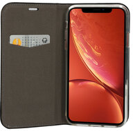 Mobiparts Book iPhone XR hoesje Zwart