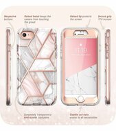 Supcase Cosmo iPhone SE 2022 / 2020 hoesje Marble