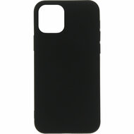 Mobiparts Silicone iPhone 12 Pro / iPhone 12&nbsp;hoesje Zwart