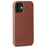 Woolnut Leather case iPhone 12 mini hoesje Bruin