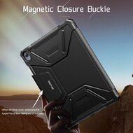 Infiland Rugged iPad Air 11 / 10,9 inch hoesje Zwart