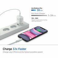 Spigen PowerArc ArcStation 20 watt USB-C oplader Wit