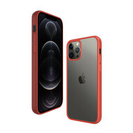 PanzerGlass ClearCase iPhone 12 Pro Max hoesje Rood