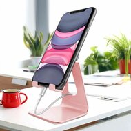 TechProtection AluStand iPhone standaard Zwart