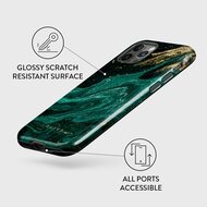 Burga Tough iPhone 12 Pro / iPhone 12 hoesje Emerald Pool