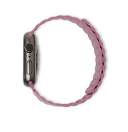 Decoded Silicone Magnetic Apple Watch 44 mm bandje Mauve