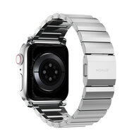 Nomad Stainless Steel V2 Apple Watch 44 / 42 mm bandje Zilver