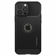 Spigen Rugged Armor iPhone 13 Pro hoesje Zwart