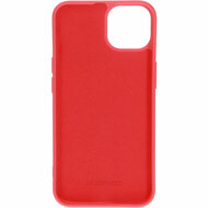 Mobiparts Silicone iPhone 13 hoesje Rood