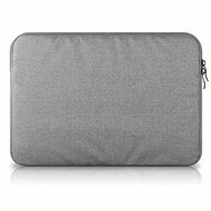 TechProtection Zipper MacBook 13 / 14 inch sleeve Lichtgrijs