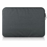 TechProtection Zipper MacBook Pro 14 inch sleeve Donkergrijs