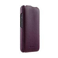 Melkco Leather Jacka iPhone 13 Pro Max hoesje Paars