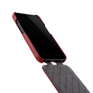 Melkco Leather Jacka iPhone 13 Pro Max hoesje Rood