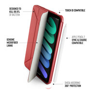 Pipetto Origami TPU iPad mini 6 2021 hoesje Rood