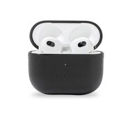 Decoded Leather leren AirPods 3 hoesje Zwart