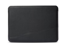 Decoded Leather Frame MacBook Pro 16 inch sleeve Zwart