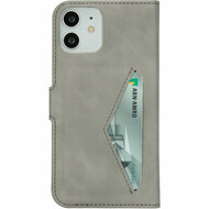 Mobiparts Classic Wallet iPhone 12 Pro / iPhone 12 hoesje Grijs