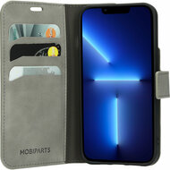 Mobiparts Classic Wallet iPhone 13 Pro hoesje Grijs