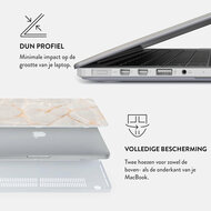 Burga MacBook Pro 16 inch M1 hardshell Vanilla Sand