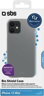 SBS Mobile Bio Shield antibacterieel iPhone 12 Pro / iPhone 12 hoesje Doorzichtig 